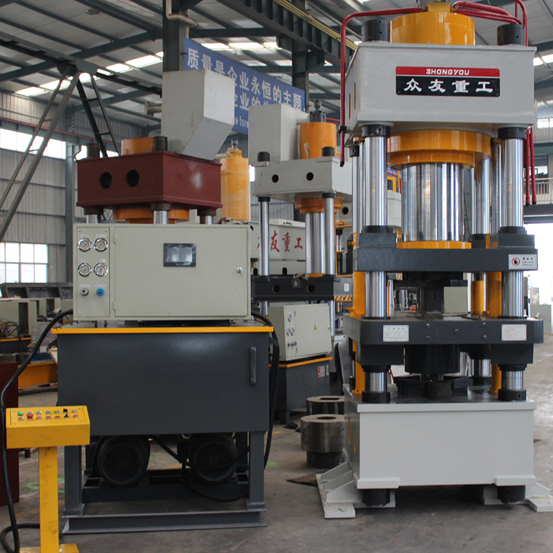 500噸牛羊舔磚鹽磚機(jī) 500T四柱粉末成型油壓機(jī)