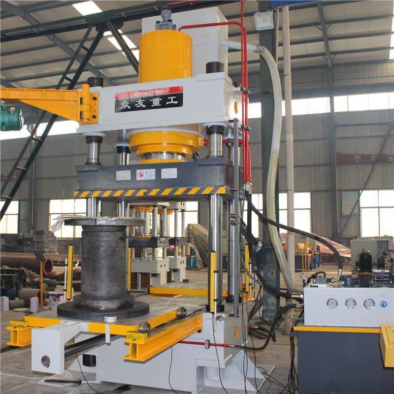 400噸大臺面帶移動工作臺液壓機(jī)