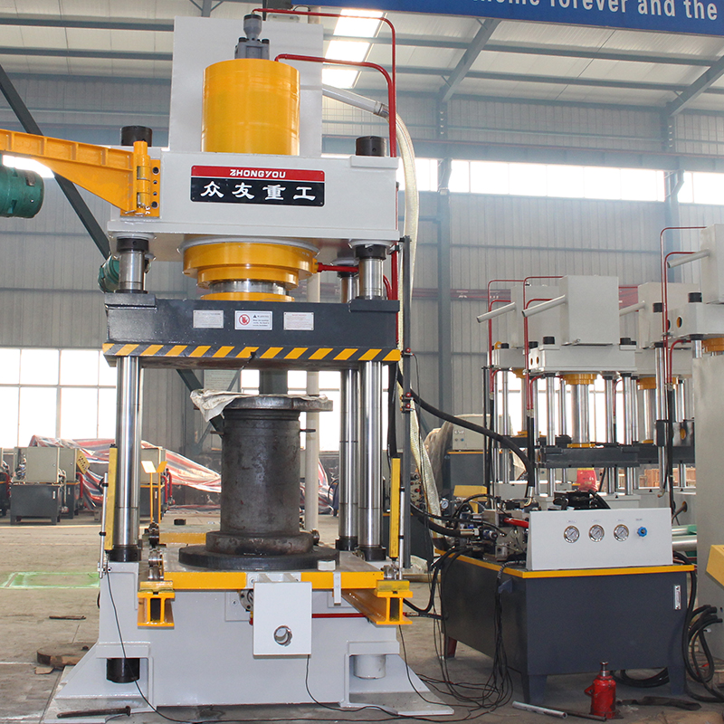 400噸大臺面帶移動工作臺液壓機(jī)