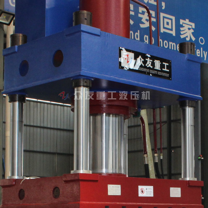 315噸灰斗車切邊成型液壓機(jī)