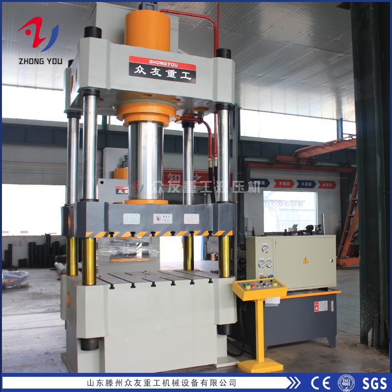 四柱油壓機(jī)主缸自動(dòng)下滑的原因與解決方法